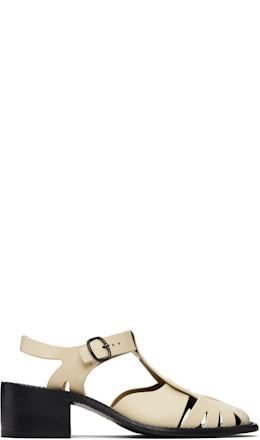 Off-White Pesca Heeled Sandals - HEREU