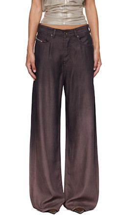 Brown Relaxed Low Waist 1996 D-Sire Jeans - Diesel
