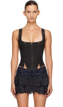 Brown Alice Bustier Top Brown Alice Bustier Top