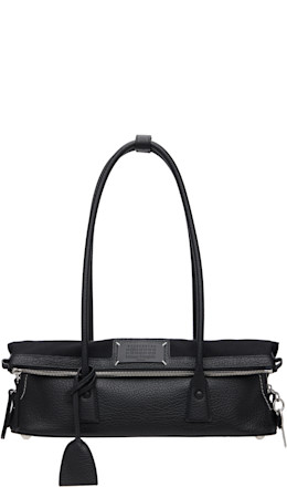 Black 5AC Shoulder East West Bag