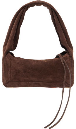 Brown East West Small Box Bag