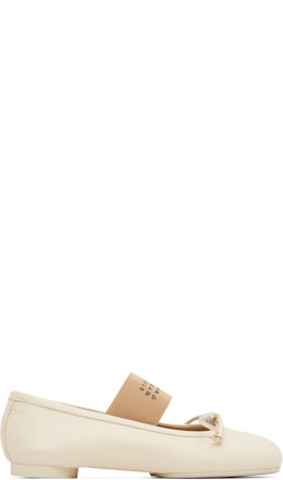 Off-White Anatomic Numeric Ballerina Flats Off-White Anatomic Numeric Ballerina Flats