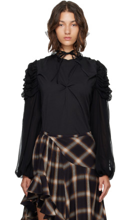 Black Celosia Shirt - Collina Strada