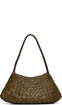 Khaki Rosanna Shoulder Bag