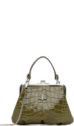 Khaki Granny Frame Bag