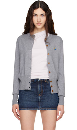 Gray Bea Cropped Cardigan Gray Bea Cropped Cardigan