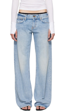 Blue Bootcut Jeans - Raimundo Langlois