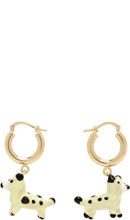 Dog Charm Earrings - Marni