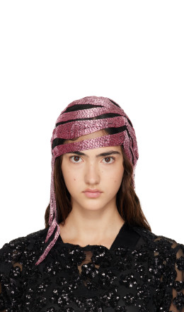 Pink 'Skinny Dip In Stockholm' Hat - Stephen Jones