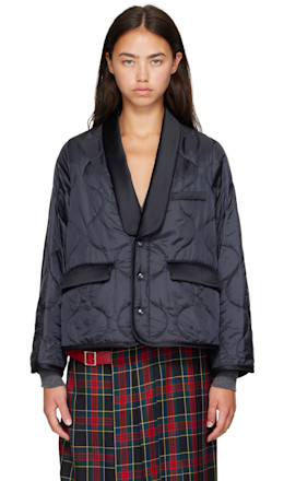 Black UP2F1105 Jacket - UNDERCOVER