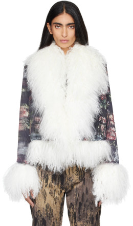 Multicolor Pleated Floral Jacket - Petra Fagerstrom