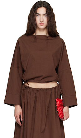 Brown Cuff Top - Brooke Callahan