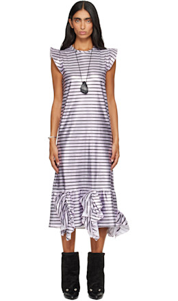 Pink Jazz Midi Dress - SECONDA