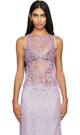 SSENSE Exclusive Purple Anu Top - RESCHA