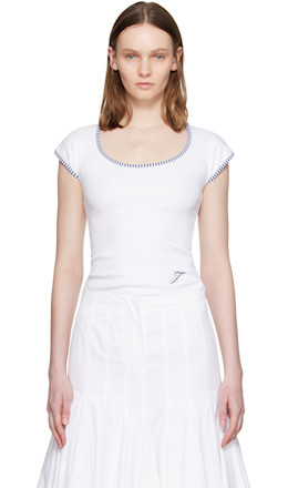 White 'The Espiral' T-shirt White 'The Espiral' T-shirt