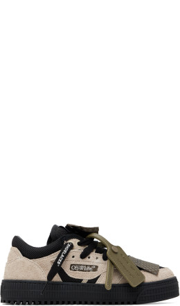 Beige & Khaki Low Top 3.0 Off Court Sneakers Beige & Khaki Low Top 3.0 Off Court Sneakers