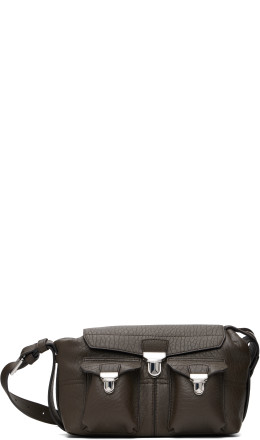 Brown Mini Soft Gear Bag - LEMAIRE