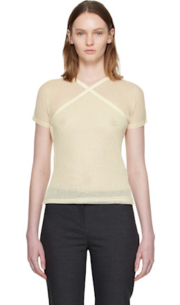 Off-White Olimpia Mesh T-shirt - Paloma Wool