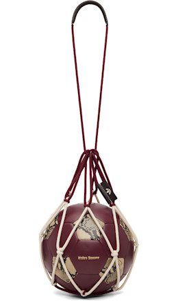 Burgundy adidas Originals Edition Football Ball & Bag