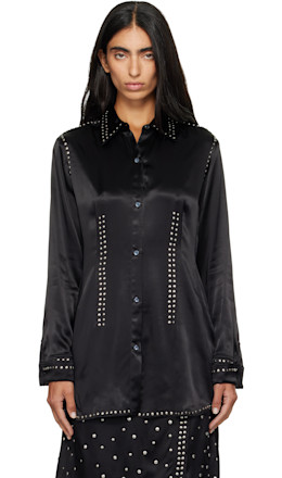 Black Mystic Shirt - Wales Bonner