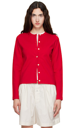 Red Poppy Cardigan - FLORE FLORE