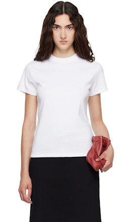 White Monica T-shirt - FLORE FLORE