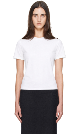 White Noemie T-shirt - FIDAN NOVRUZOVA