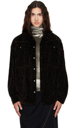 Brown Weka Overshirt - Kiko Kostadinov
