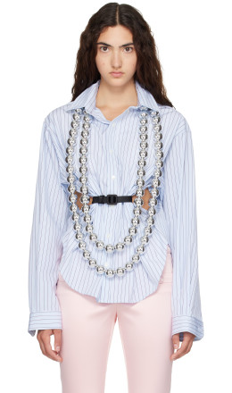 'XL Silver Ball' Necklace - VAQUERA