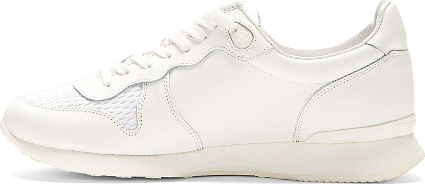 White Out Leather Limited Edition Running Shoes