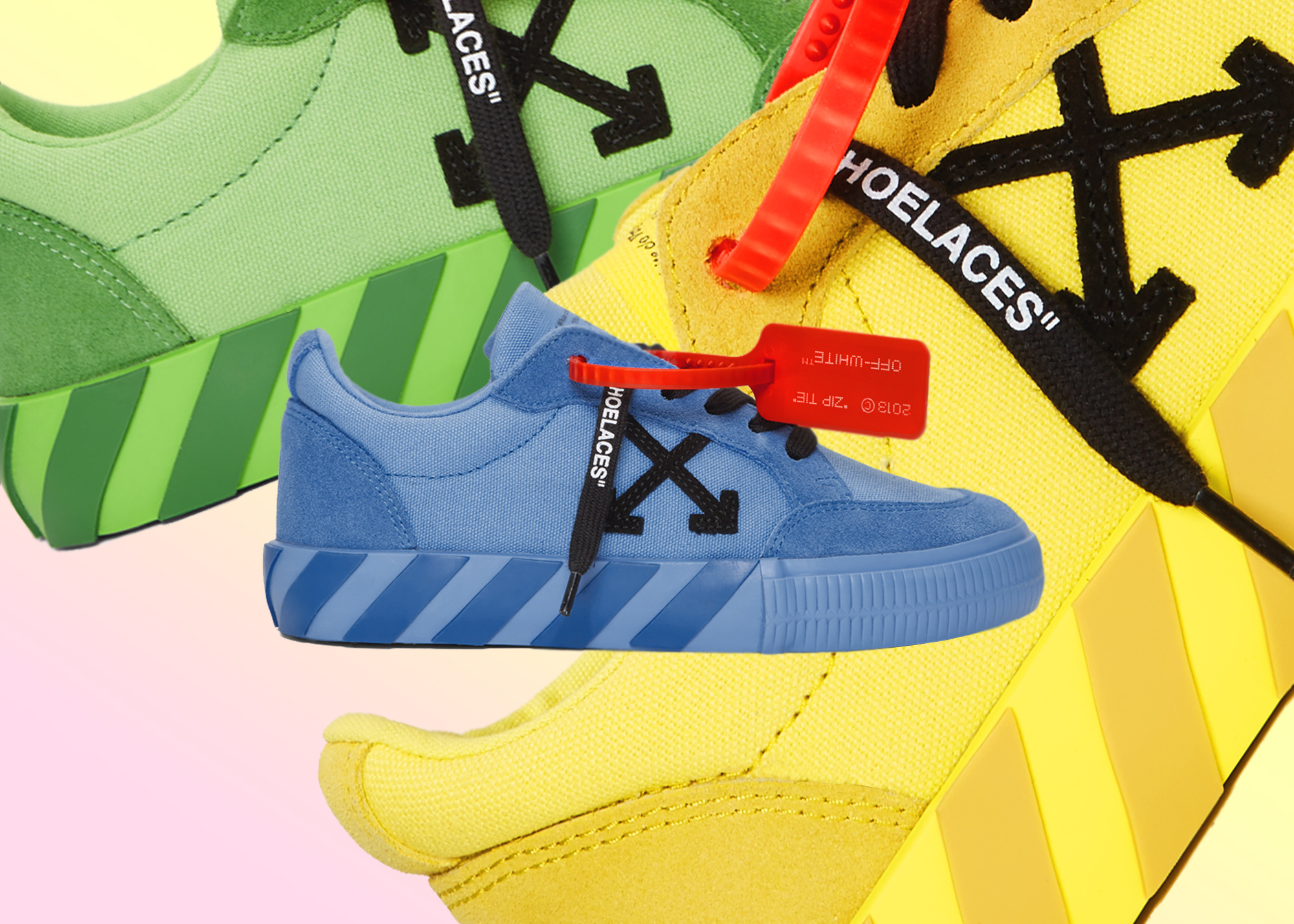 Les baskets vulcanisées Off-White 