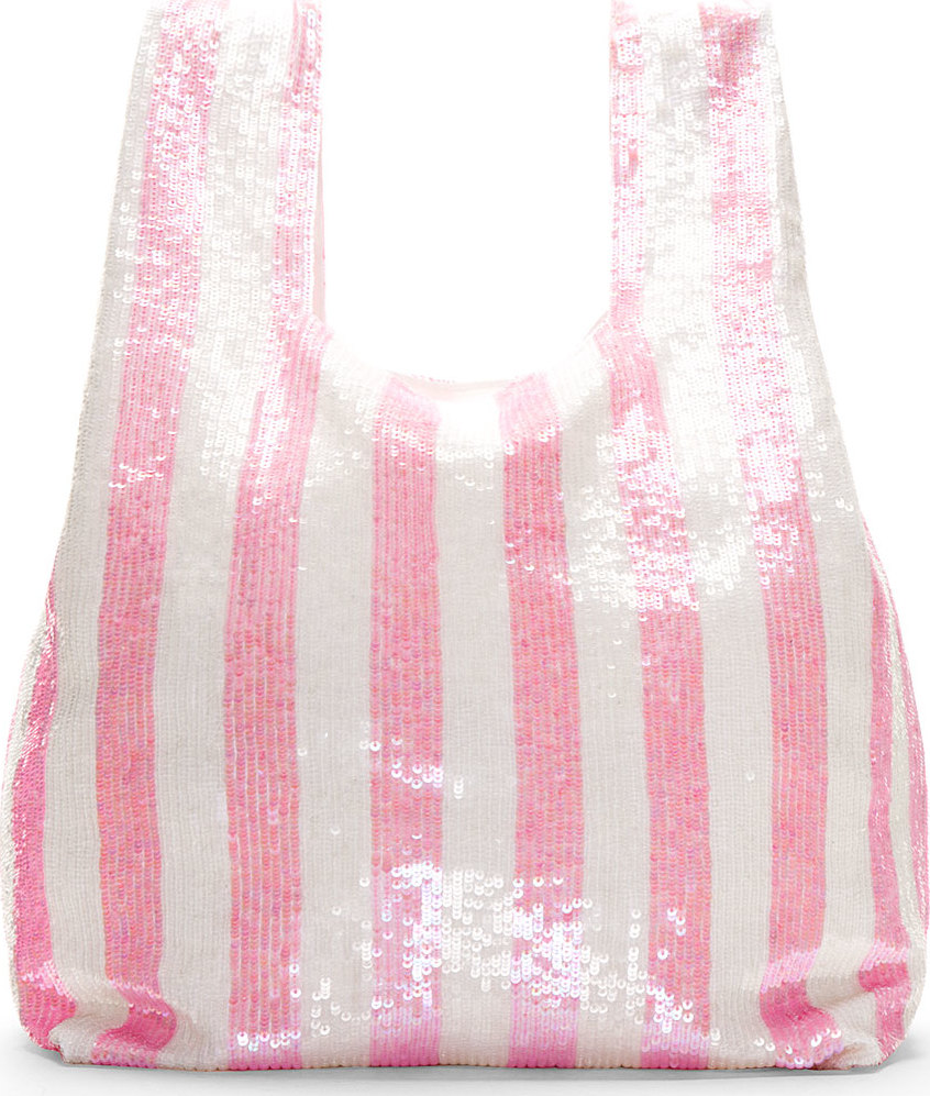 
Ashish
White & Pink Sequinned Tote Bag