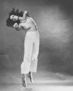 Trisha Brown, 1976, by Jack Mitchell
