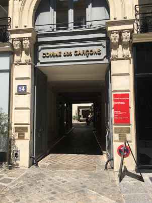 Comme des garcons shop quebec city store