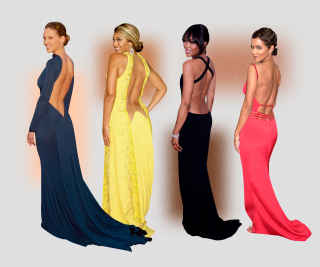 Skunkboy Blog: Let's Talk About Backless Dresses and Undergarments