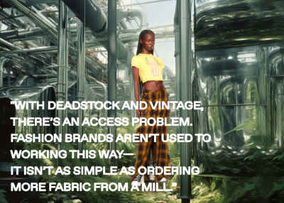 Sustainable Brand Refried Apparel Upcycles 'Deadstock
