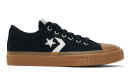 SWOOSH LINE DESIGN GUM SOLE SNEAKERS