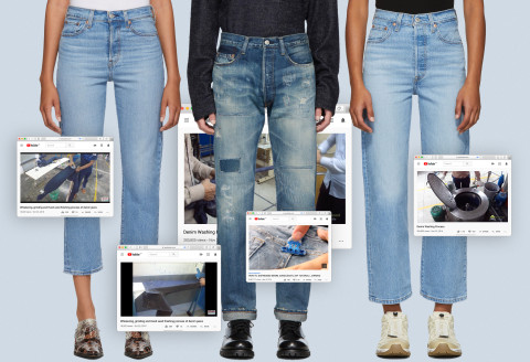 Worn This Way: Whiskered Jeans Explained