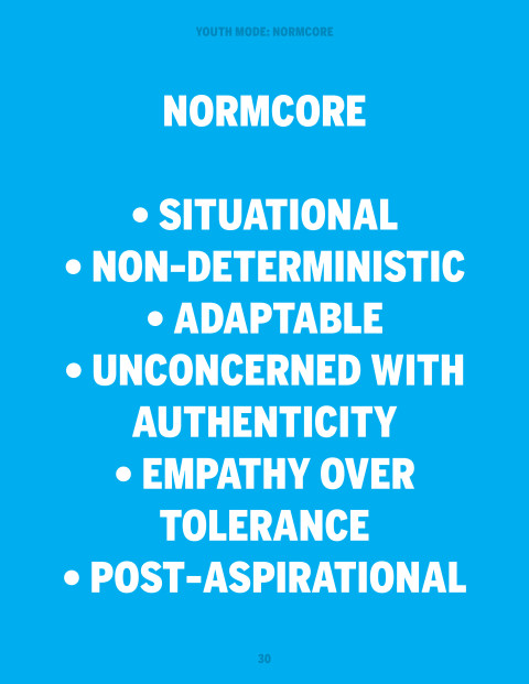 Normcore Was Always a Misunderstood Fantasy