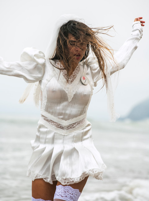 Petra Collins, Addison Rae, and Richard Kern Walk Into a Beach House…