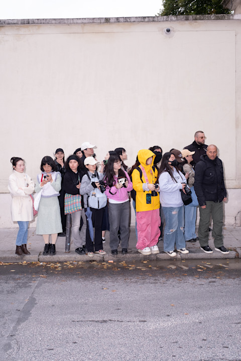 Outside the Fashion Show, the Real Show Happens