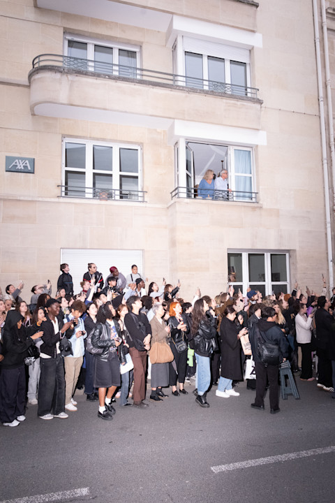 Outside the Fashion Show, the Real Show Happens
