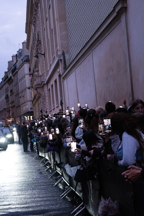 Outside the Fashion Show, the Real Show Happens