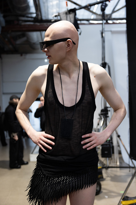 How Rick Owens’s Futuristic Feather Boots Stomped Through Fashion Week