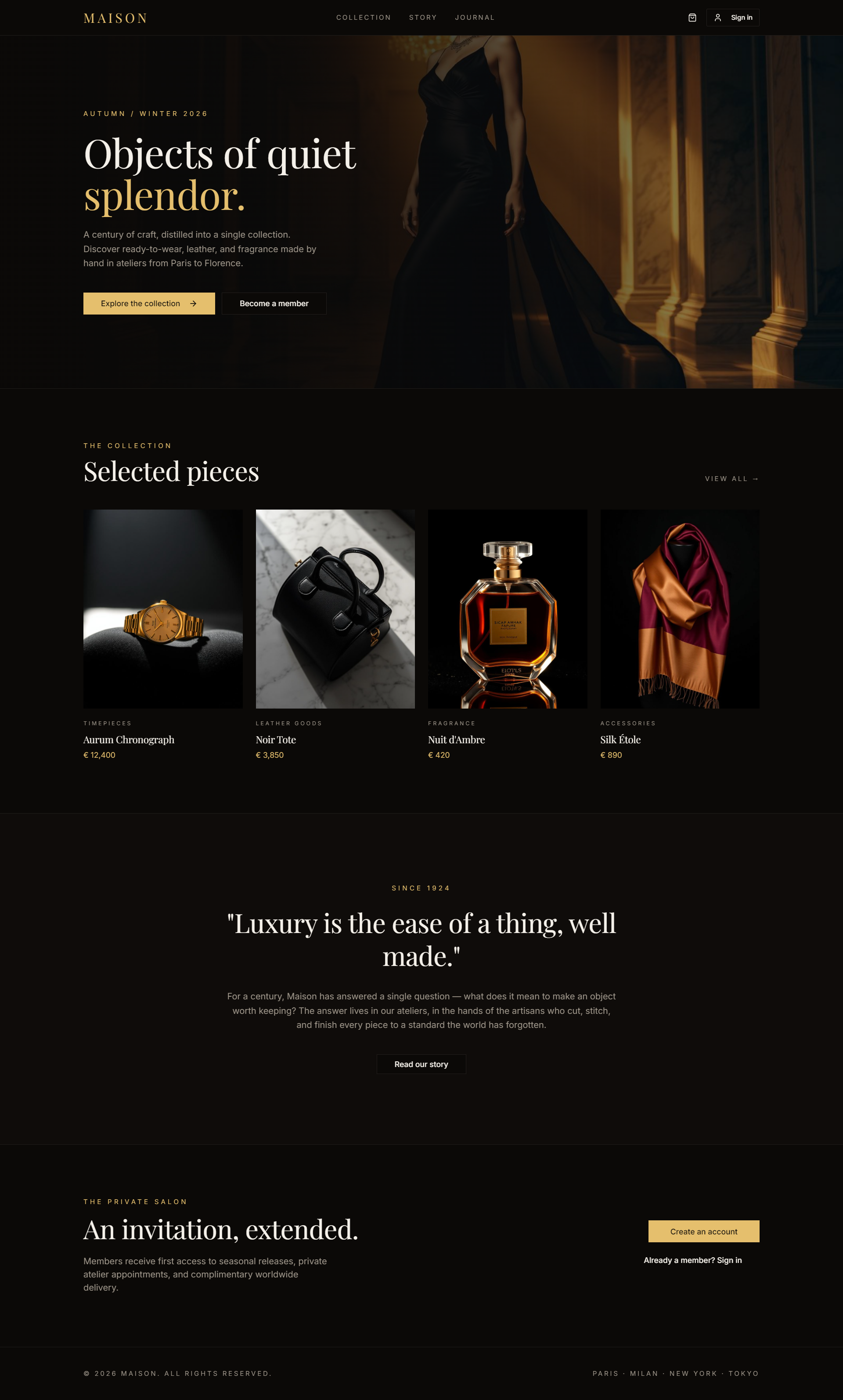 MAISON Preview 1