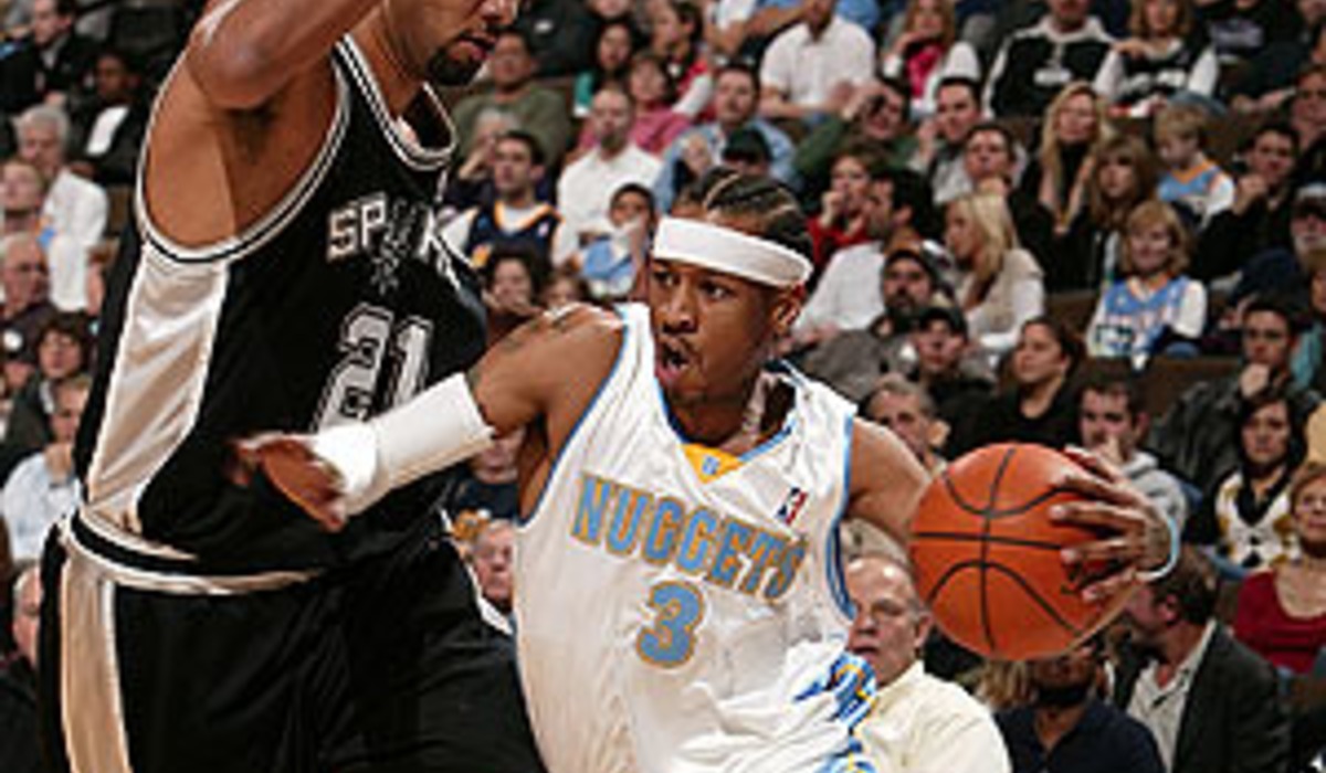 Allen Iverson's Black Sixers Uniform