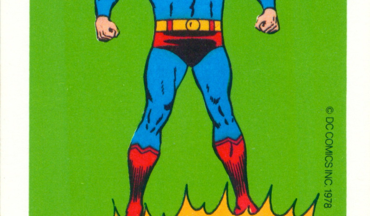 Funko Superman in shallow focus