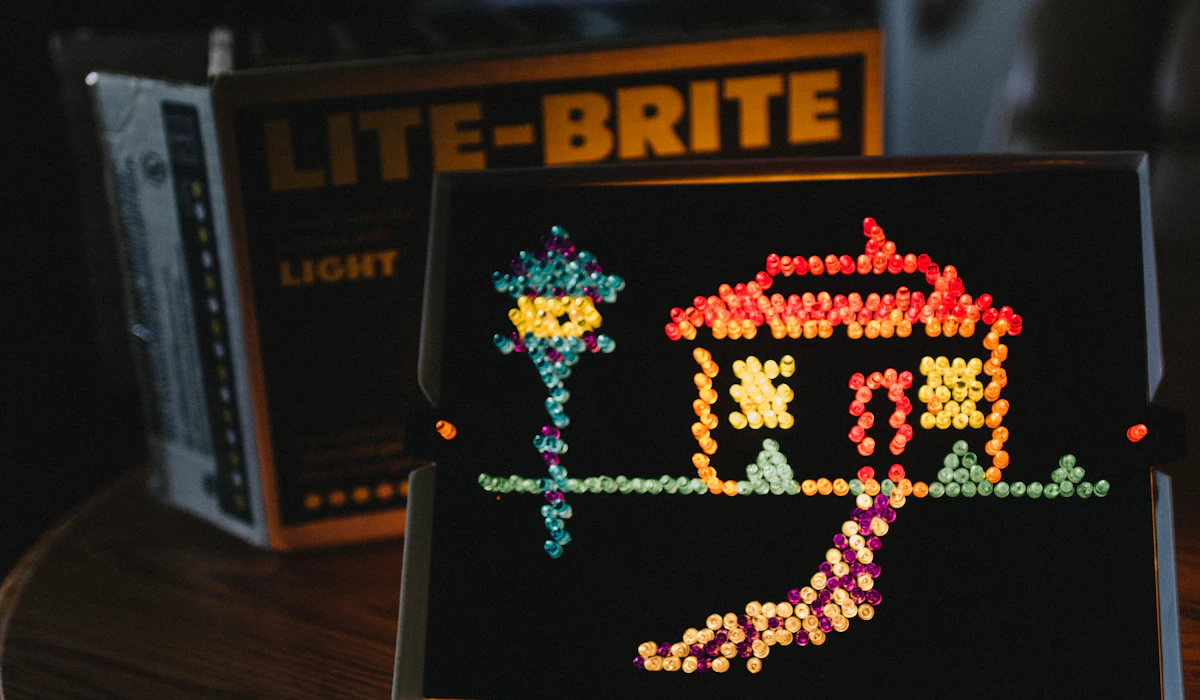 Lite-Brite box