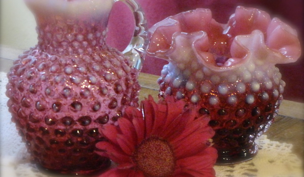 Fenton Hobnail Glass