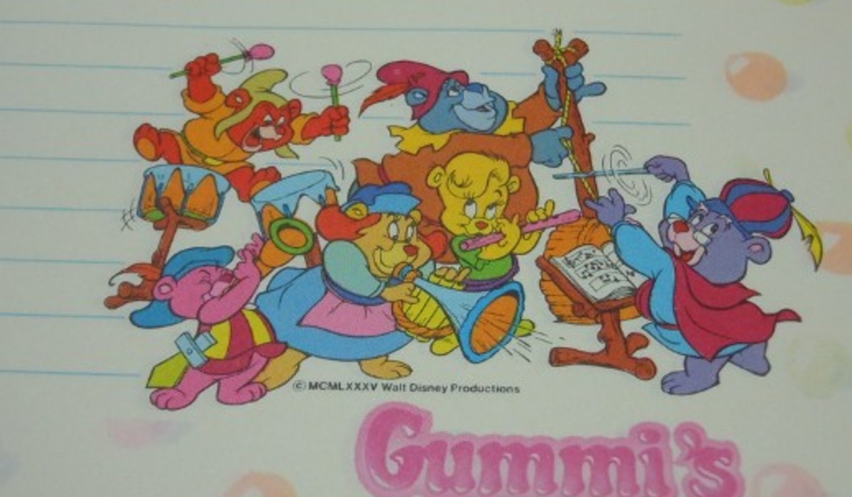 red green and yellow gummy bears